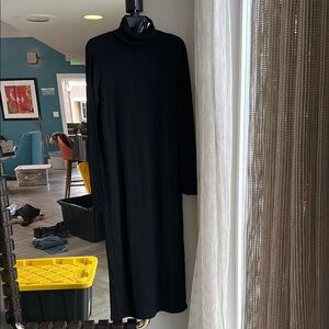 Ralph Lauren Black Turtleneck Dress